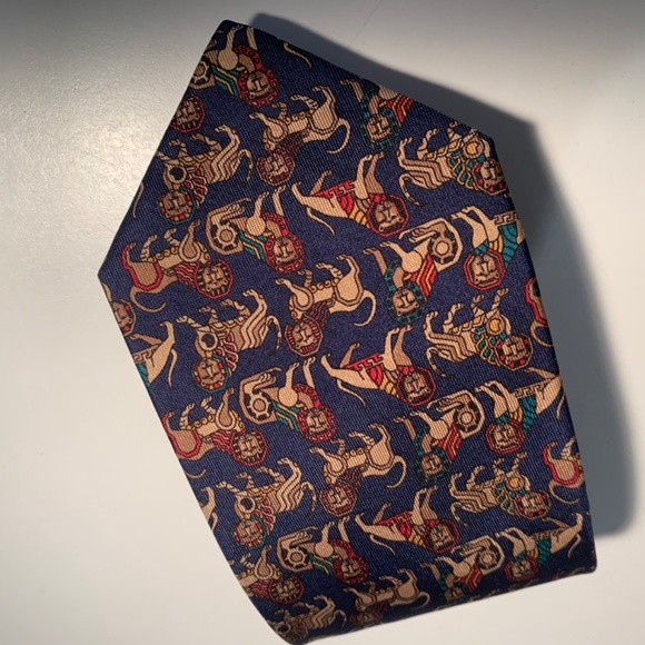Salvatore Ferragamo, Silk Tie - Picture 3 of 3